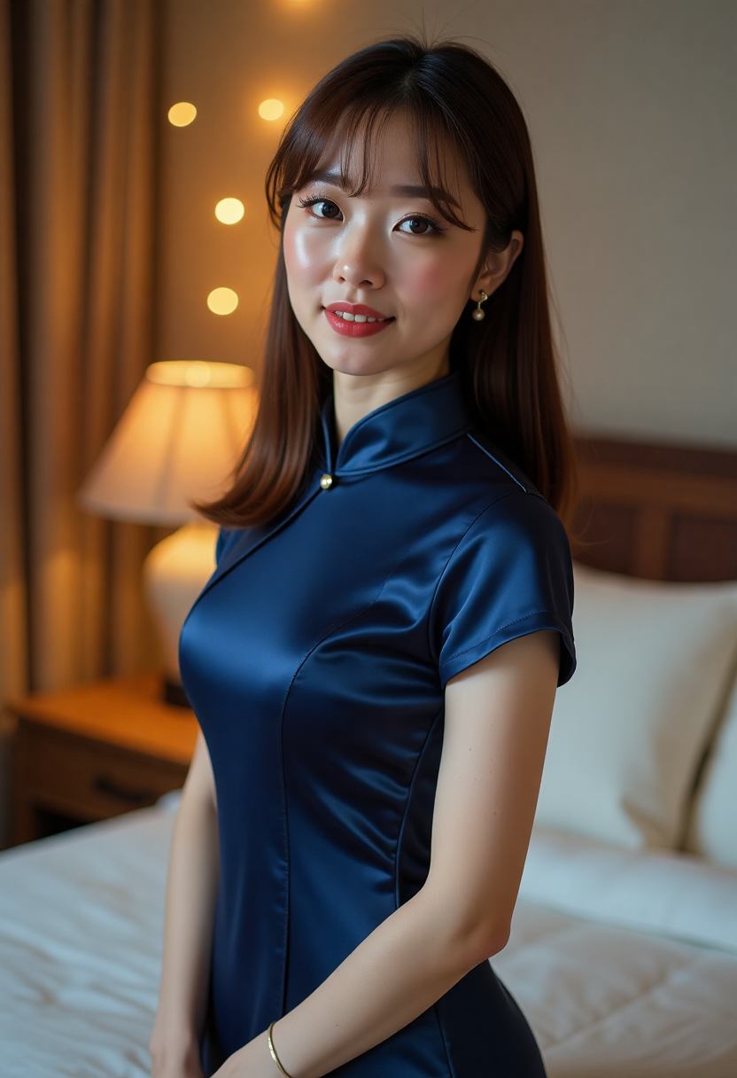 旧楼走廊与窗外的街道